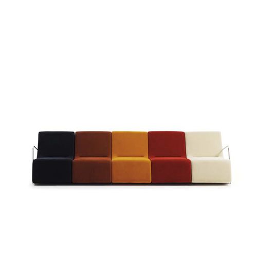 Modulsofa - CLUB - SANCAL - modern / Stoff / mehrfarbig