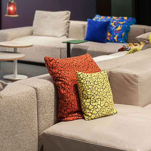 Kissen für Sofas - RIFT - SANCAL - quadratisch / Motiv / Stoff