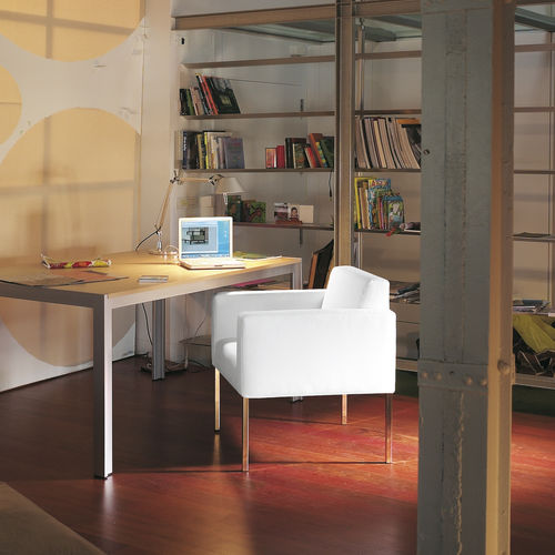 Moderner Sessel - ÁRTICA - SANCAL - Leder / Stoff / Contract