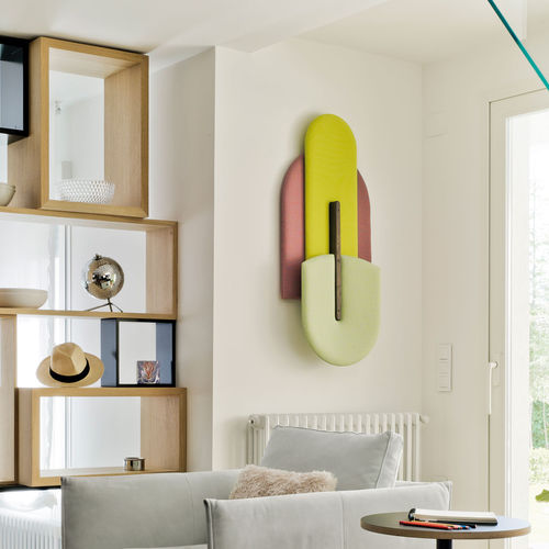 Wandmontierte Akustikplatte - BEETLE - SANCAL - Stoff / farbig / für Privatgebrauch