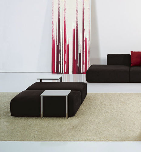 Moderne Polsterbank - DUO - SANCAL - Stoff / beige / grün