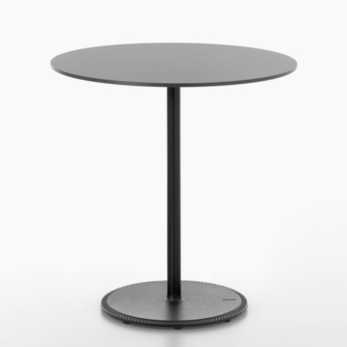 Moderner Bistrotisch - BON - PLANK - HPL / MDF / Gestell aus Gusseisen