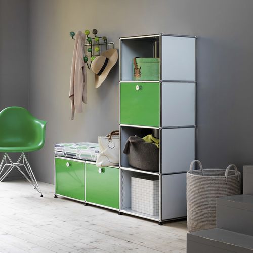 Moderner Eingangsbereich - USM Haller - USM Modular Furniture - Metall / mit Stauraum / mit Schublade
