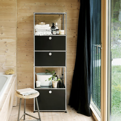 Moderner Badezimmer-Schrank - USM Haller - USM Modular Furniture - für Privatgebrauch / Metall / modular