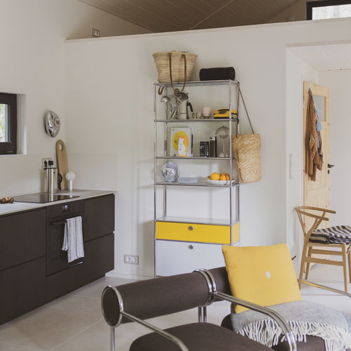 Modulregal - USM Haller - USM Modular Furniture - hoch / modern / Metall