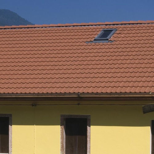 Gebogener Dachziegel - DOLOMITEN QUARZT - Gruppo Industriale Tegolaia - Beton / doppelt