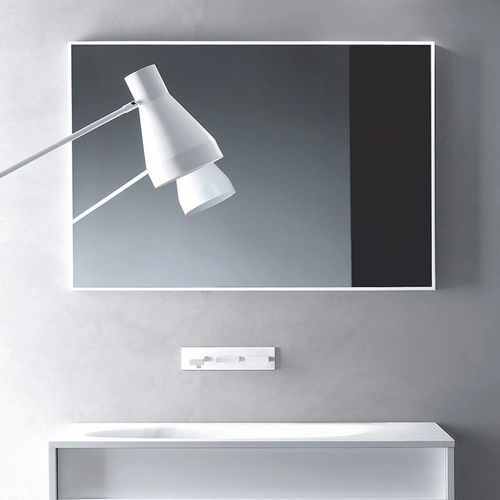 Wandmontierter Spiegel für Badezimmer - FALPER - modern / quadratisch / Cristalplant®