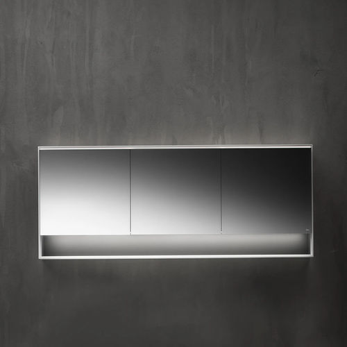 Moderne Badezimmerschrank mit Spiegel - SHAPE EVO - FALPER - für Privatgebrauch / Holz / lackiert