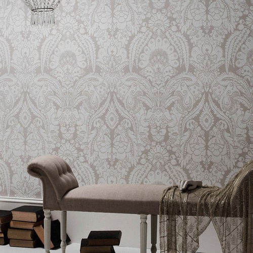 Klassische Tapete - Chatterton - Cole&Son - Stoff / Blumenmotiv / Naturmotiv