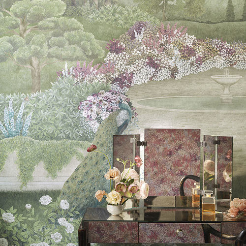Moderne Tapete - Idyll - Cole&Son - Stoff / Blumenmotiv / Naturmotiv