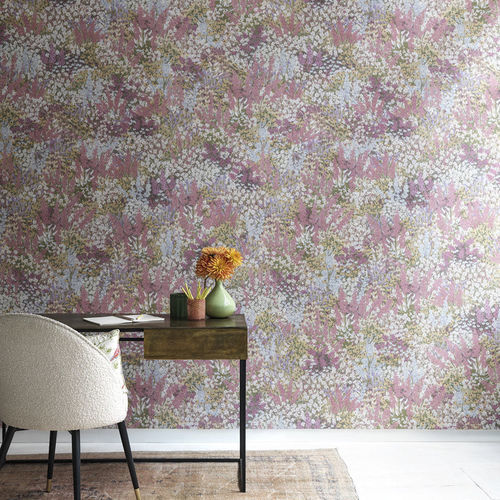 Moderne Tapete - Grande Fleur (2 set) - Cole&Son - Stoff / Blumenmotiv / mehrfarbig