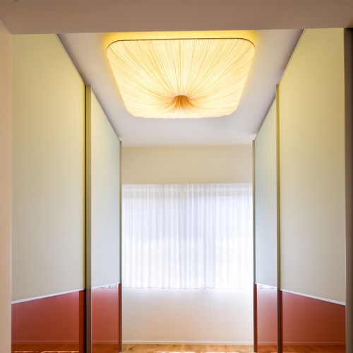 Moderne Deckenleuchte - NARA 122 - Aqua Creations - rechteckig / Seide / LED
