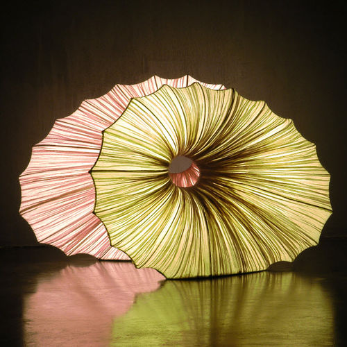 Tischlampe - ORCHESTRA: VIOLA - Aqua Creations - Seide / originelles Design / mit Kabel