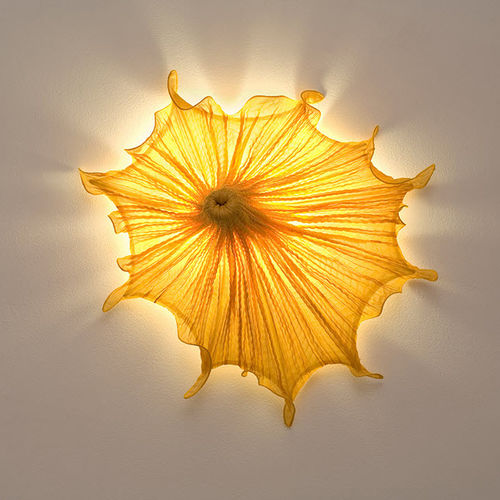 Wandleuchte / originelles Design - MORNING GLORY: MEDUSA - Aqua Creations - für den Innenraum / Seide / für Privatgebrauch