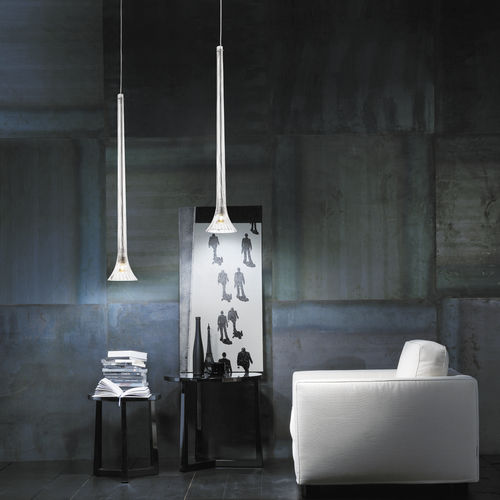 Hängelampe - SISSI  - Vistosi - geblasenes Glas / originelles Design / mit Kabel