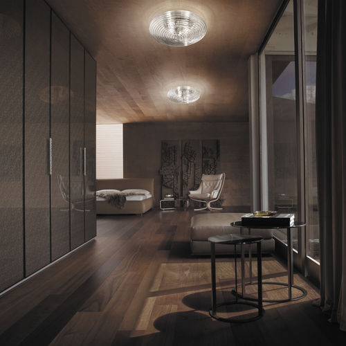 Moderne Deckenleuchte - SPIRIT - Vistosi - rund / geblasenes Glas / mit Glühlampe