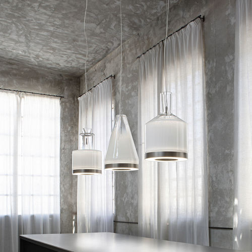 Hängelampe - MEDEA - Vistosi - Glas / modern / mit Kabel
