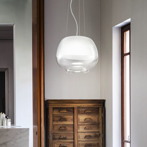 Hängelampe - MIRAGE - Vistosi - geblasenes Glas / modern / mit Kabel