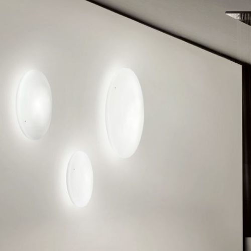 Moderne Wandleuchte - MORIS - Vistosi - für den Innenraum / geblasenes Glas / Satin
