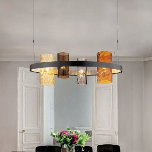 Hängelampe - ARMONIA - Vistosi - Metall / Glas / modern