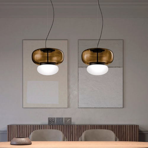 Hängelampe - FARO - Vistosi - Metall / Glas / modern