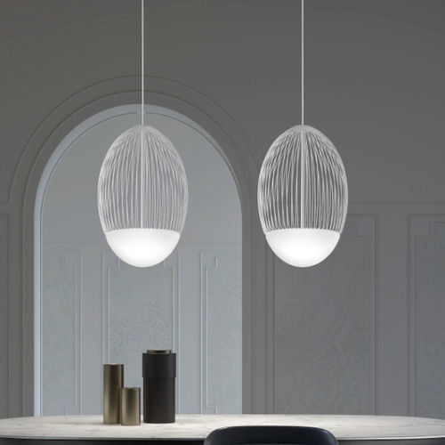 Hängelampe - RIKETTA - Vistosi - Metall / Glas / modern