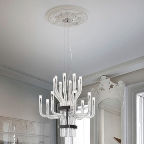 Kronleuchter / originelles Design - STARDUST - Vistosi - Kristall / geblasenes Glas / Metall