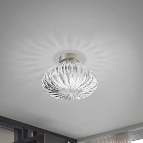 Moderne Deckenleuchte - DIAMANTE  - Vistosi - rund / Glas / LED
