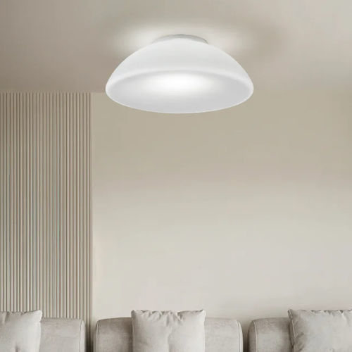 Moderne Deckenleuchte - INFINITA - Vistosi - rund / Glas / Metall
