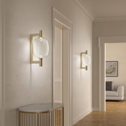 Moderne Wandleuchte - RIFLESSO - Vistosi - für den Innenraum / Metall / Glas