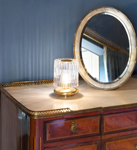 Tischlampe - TREAD - Vistosi - Metall / geblasenes Glas / modern
