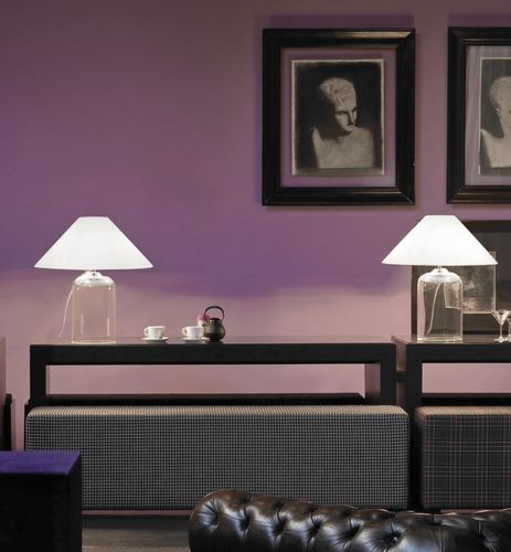 Tischlampe - ALEGA - Vistosi - Chrom / Kristall / Retro