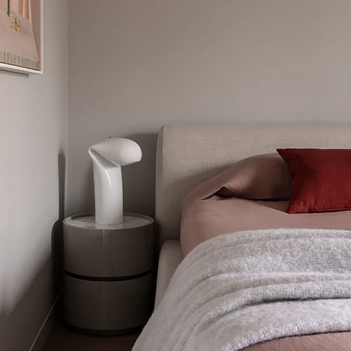 Tischlampe - BISSONA - Vistosi - Glas / originelles Design / mit Kabel