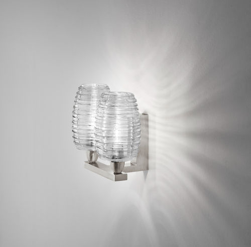 Moderne Wandleuchte - DAMASCO - Vistosi - für den Innenraum / Glas / mit starrem Arm