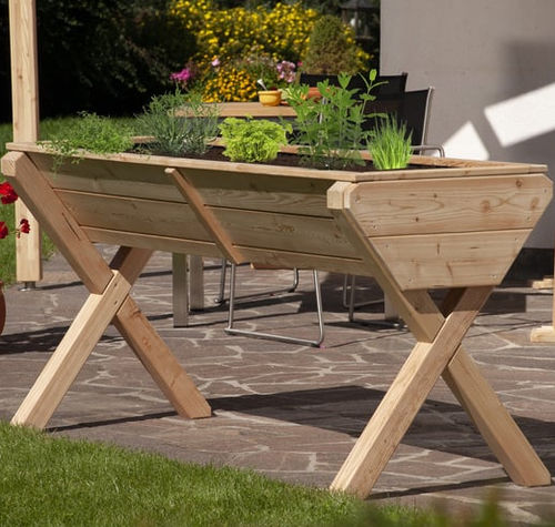 Pflanzkasten für Kräuter / Lärche - SENNES  - Pircher Oberland - für Privatgebrauch / für Garten
