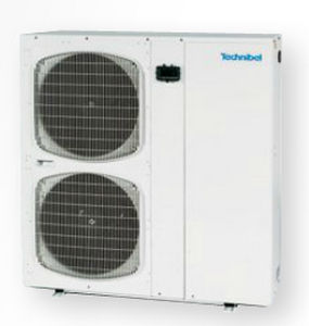 Kühler / Luft und Wasser - AQUASET-T: CHG 11 - TECHNIBEL - bodenstehend