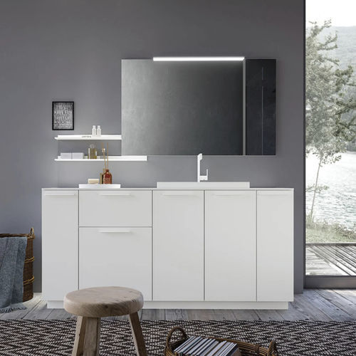 Moderner Badezimmer-Schrank - ESSENZE 22 - ARCHEDA - für Privatgebrauch / Holz / lackiert