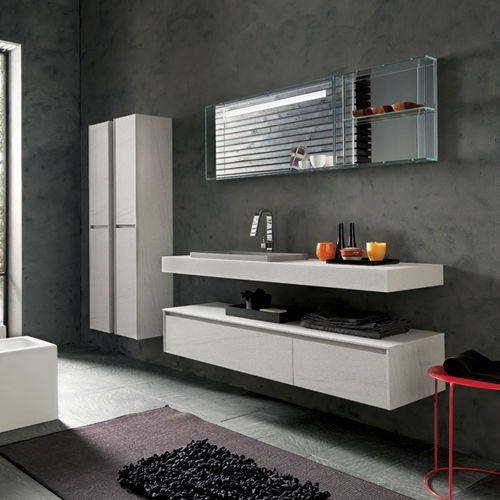 Unterschrank für Badezimmer - TULLE 04 - ARCHEDA - wandmontiert