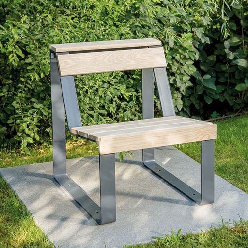 Moderner Stuhl - ATLANTIQUE - AREA - für Garten / Esche / Kiefer