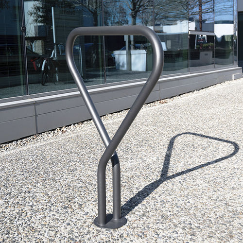 Bodenstehende Fahrradstütze - ZENITH - AREA - für öffentliche Bereiche / Stahl / für professionellen Einsatz