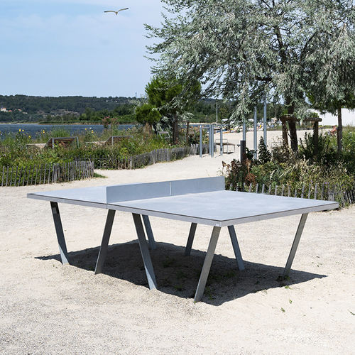 Tischtennisplatte für Außenbereich - OXYGENE  - AREA - modern / für öffentliche Bereiche / Aluminium