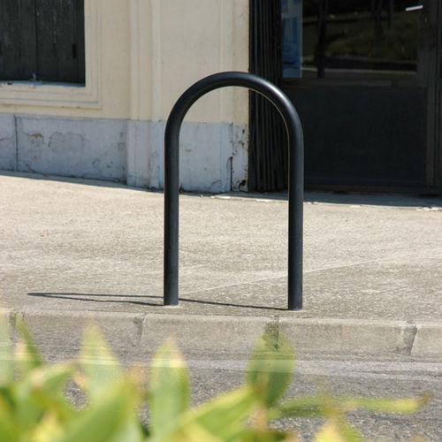 Bodenstehender Fahrradständer - ARCADIE - AREA - für öffentliche Bereiche / pulverbeschichteter Stahl / gebürsteter Edelstahl