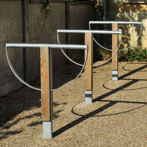 Bodenstehender Fahrradständer - ATLANTIQUE - AREA - für öffentliche Bereiche / galvanisiertem Stahl / für professionellen Einsatz
