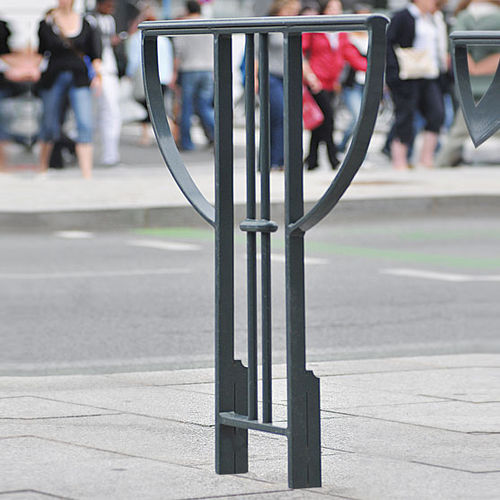 Bodenstehender Fahrradständer - AGORA  - AREA - für öffentliche Bereiche / Stahl / für professionellen Einsatz