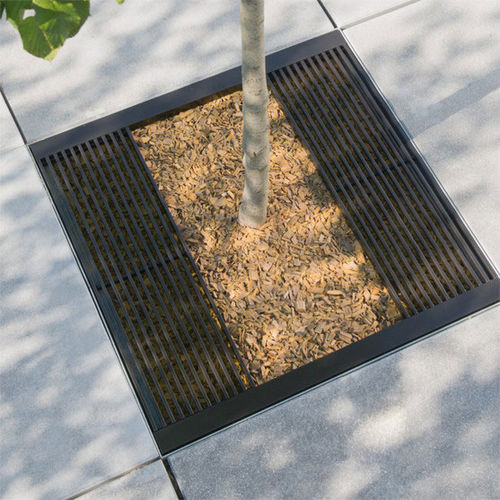 Quadratisches Baumgitter - CAMBRIDGE - AREA - Stahl
