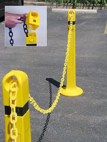 Zutritts-Sperrpfosten - GUARD POST® - Sentry Protection - abnehmbar / Metall / hoch