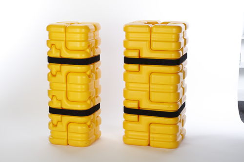 Montagefreundlicher Säulenschutz - CS-FIT-S-Y, CS-FIT-M-Y - Sentry Protection - Warnschutz / regelbar