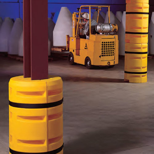 Montagefreundlicher Säulenschutz - COLUMN SENTRY® - Sentry Protection - für Metallsäule / Warnschutz