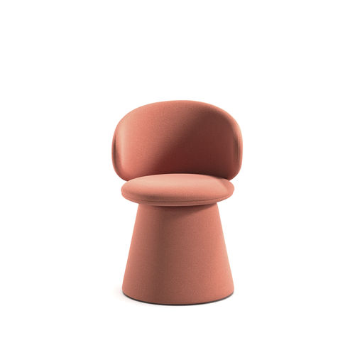 Moderner Stuhl - Belle Tub - arrmet - für den Innenraum / Stoff / Leder