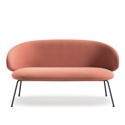 Modernes Sofa - Belle SO - arrmet - Stoff / Leder / mit Armlehnen